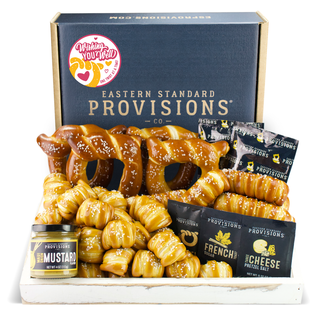 Soft Pretzels, Salts & Sauces Variety Box - Well Wishes