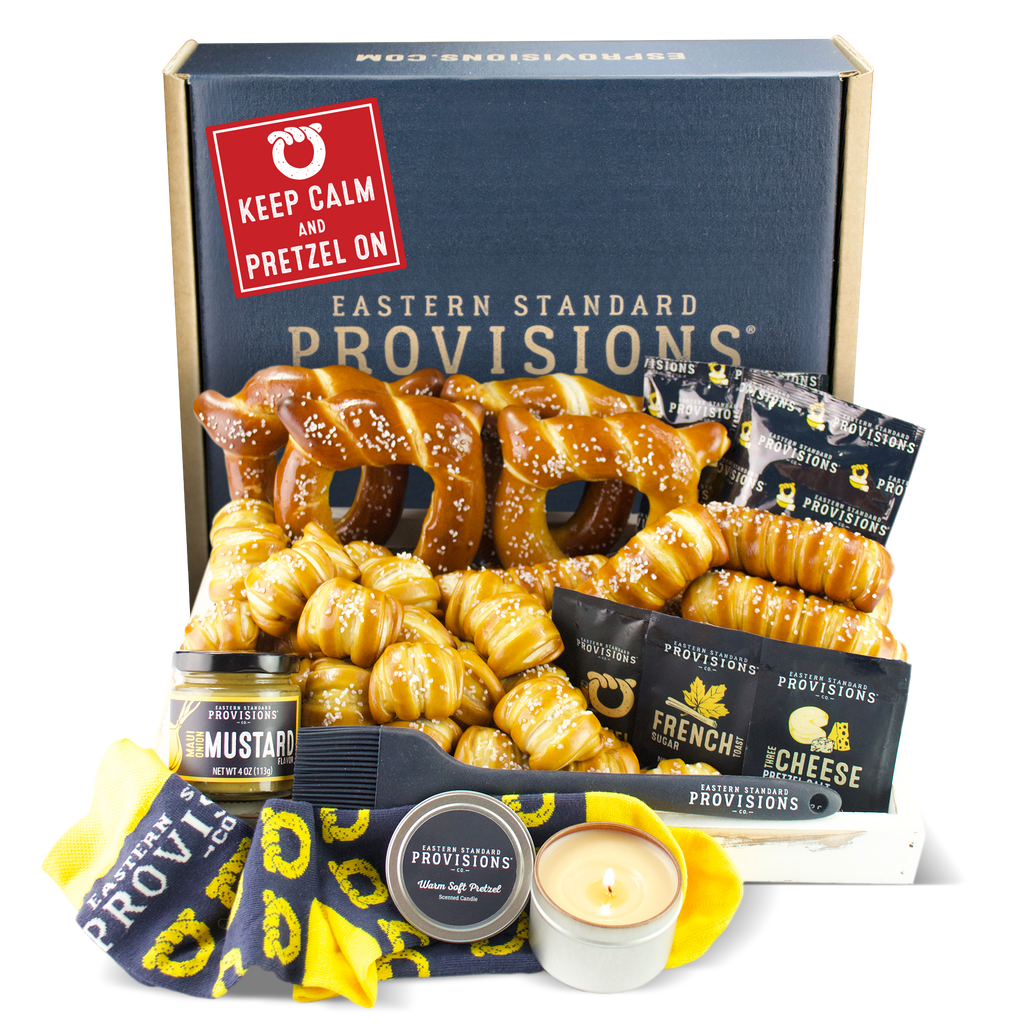 Soft Pretzel Lovers Variety Box - Keep Calm & Pretzel On