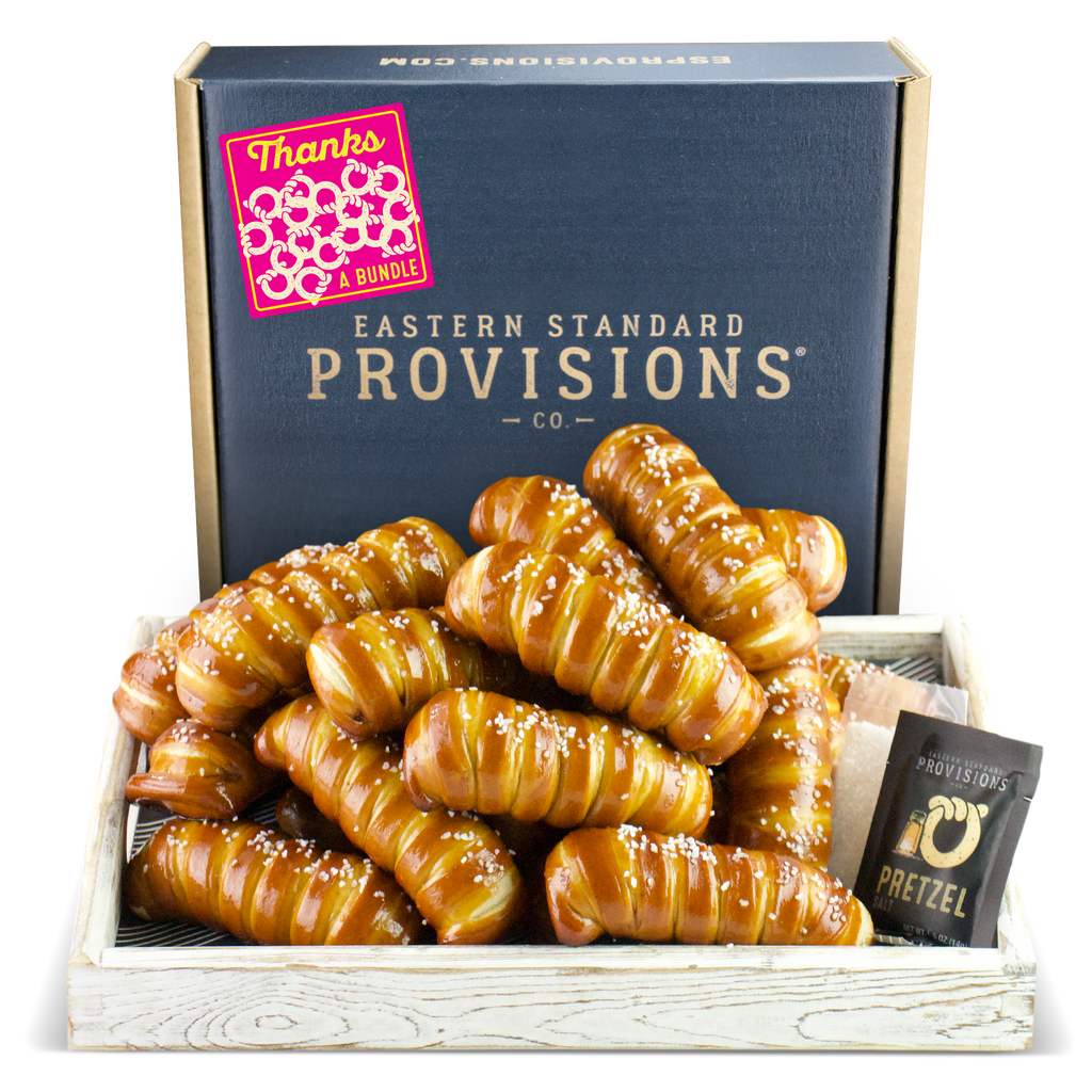 Turnbuckle Soft Pretzel Box - Thank You