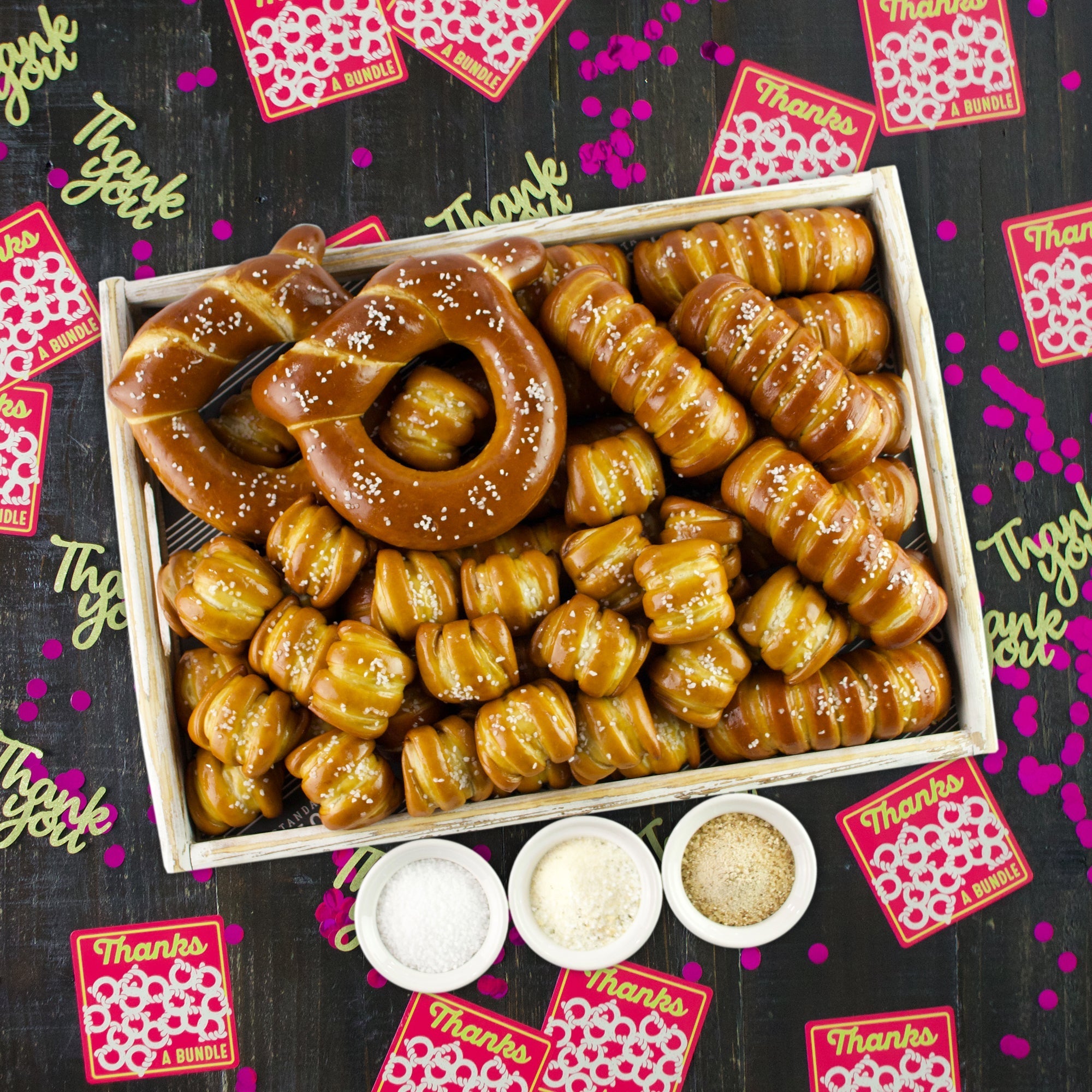Soft Pretzel & Salts Variety Box - Thank You