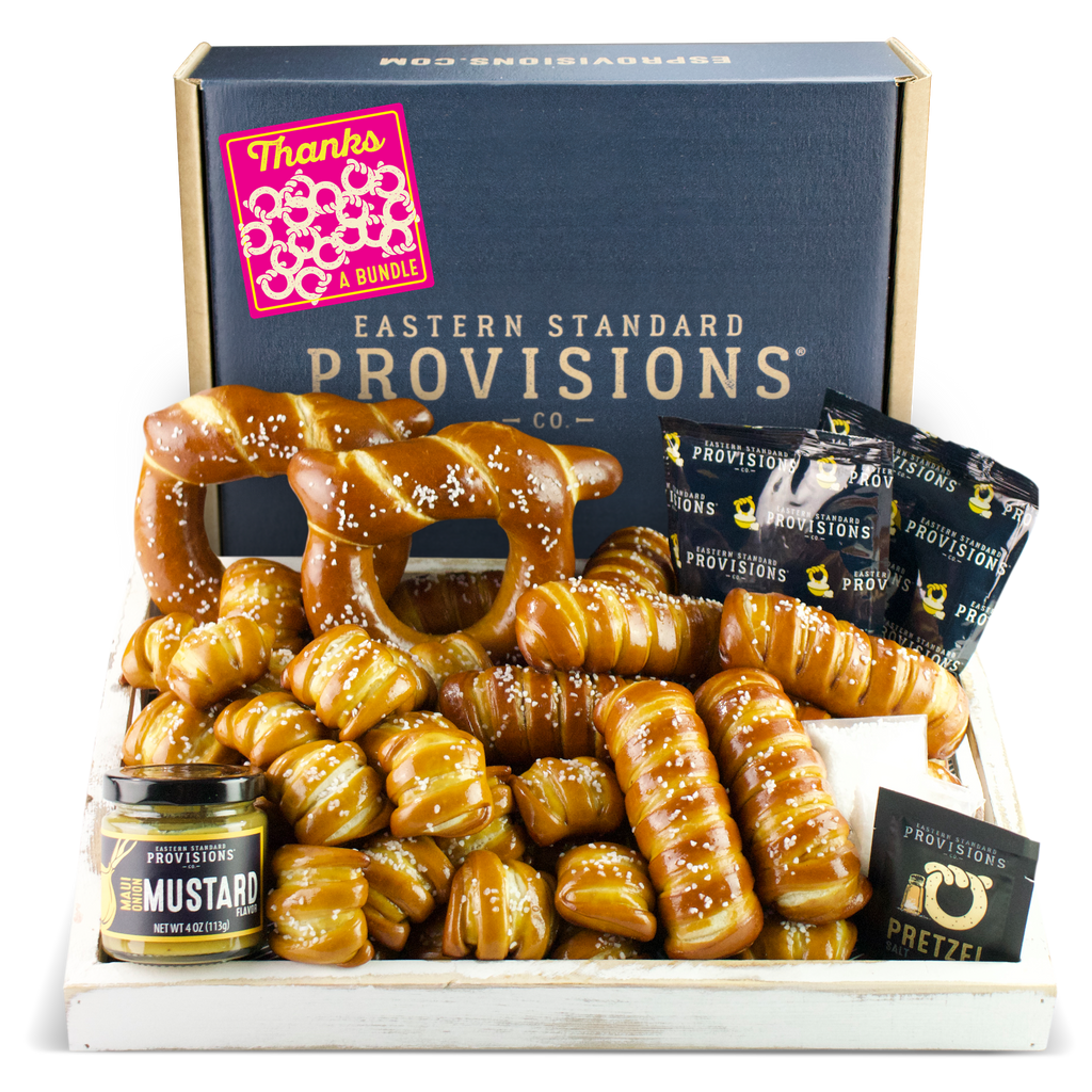 Soft Pretzels & Sauces Variety Box - Thank You