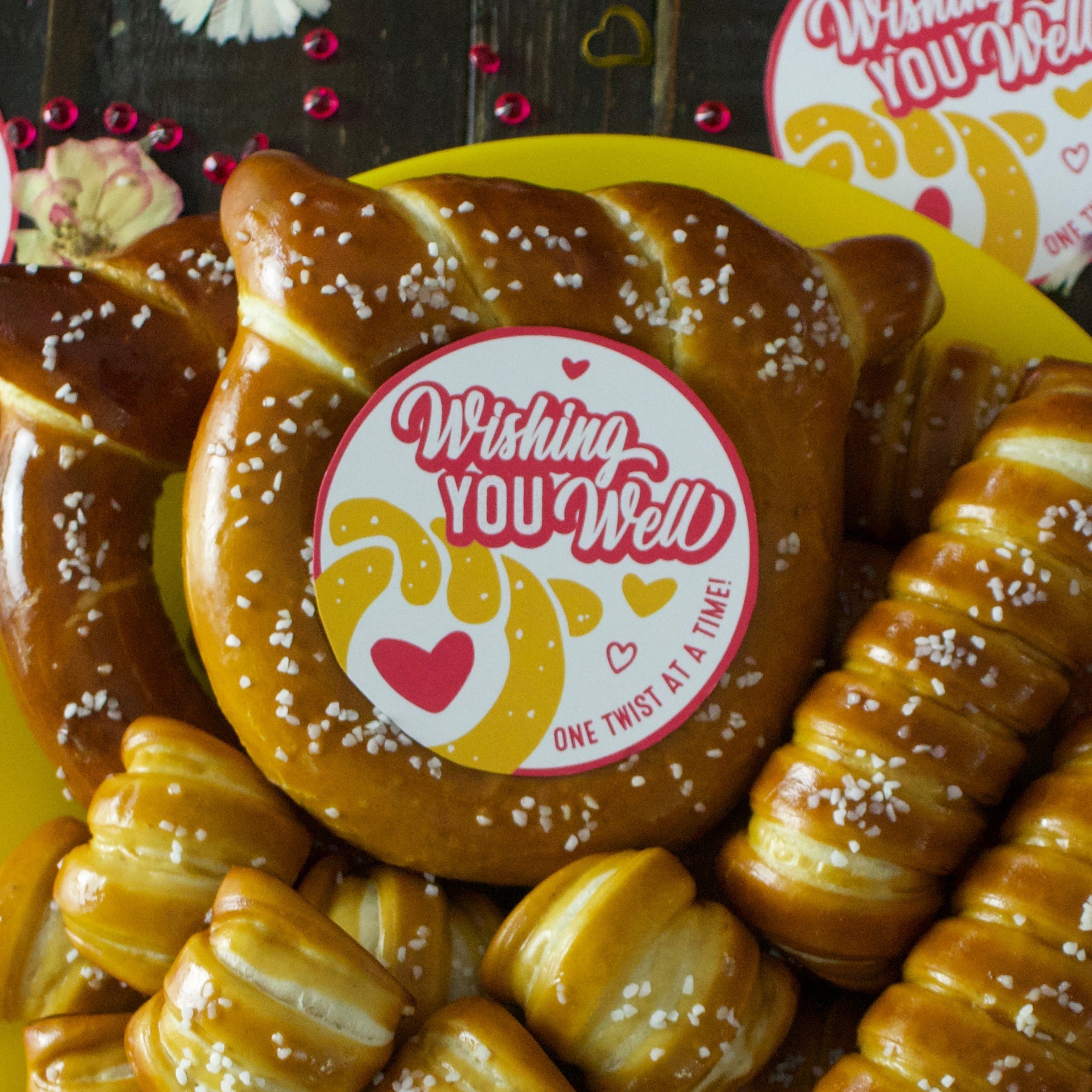 Wheelhouse Signature Soft Pretzel Box - Well Wishes